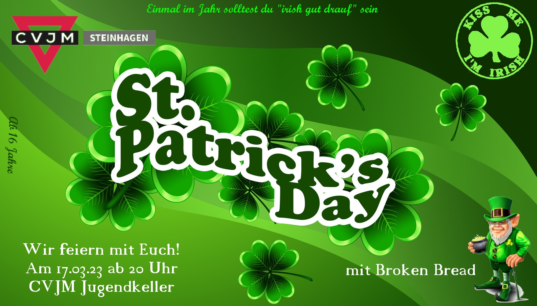 You are currently viewing St. Patricks Day am 17. März 2023